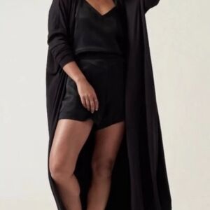Athleta Modal Full Length Modal Robe Size S/M